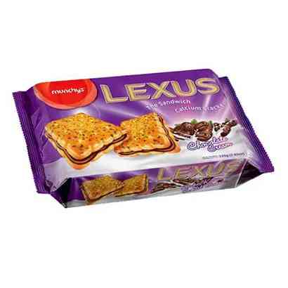Munchy's Lexus Chocolate Cream Sandwich Cracker
